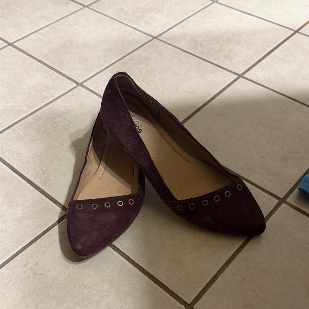 Elegant Purple Women's Flats